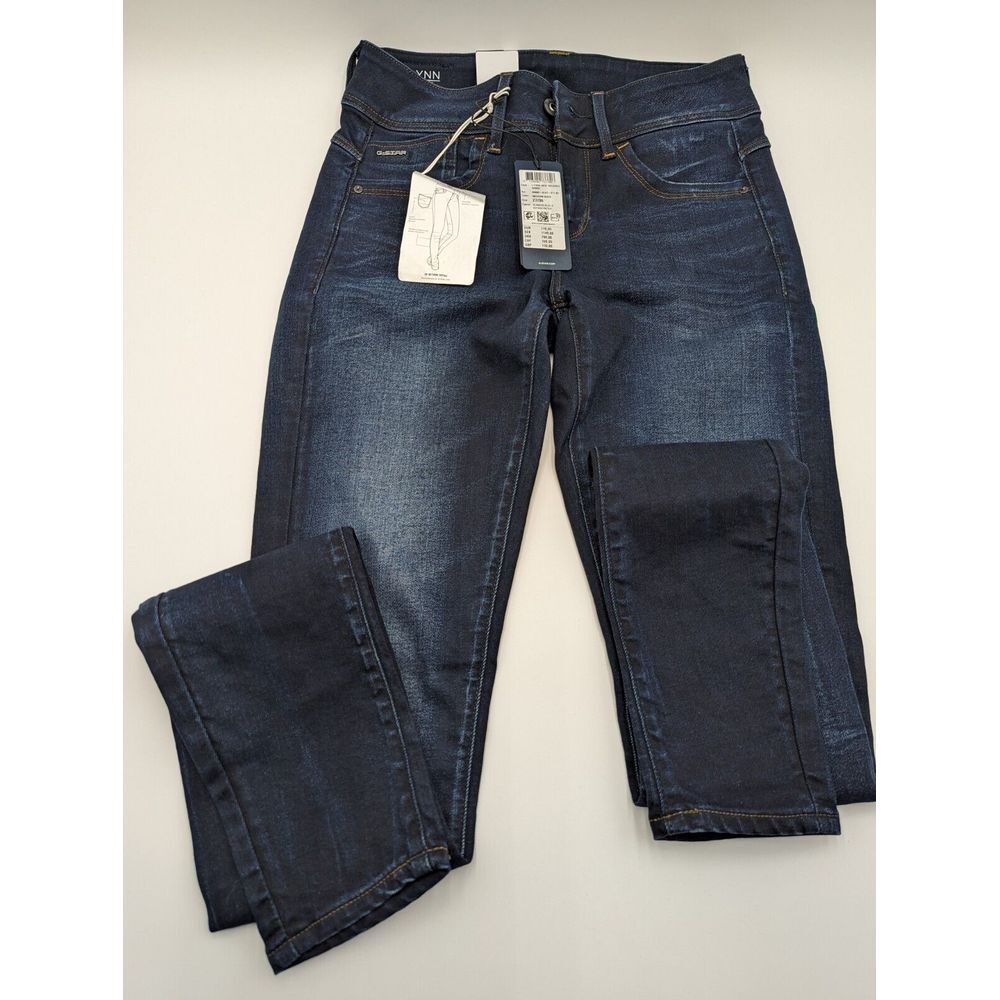 G-Star‎ Raw Women's Lynn Mid Rise Skinny Fit Jeans Size 27W 36L